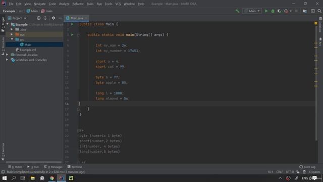 2 Numeric Data types part 2Double,Float,Byte смотреть онлайн