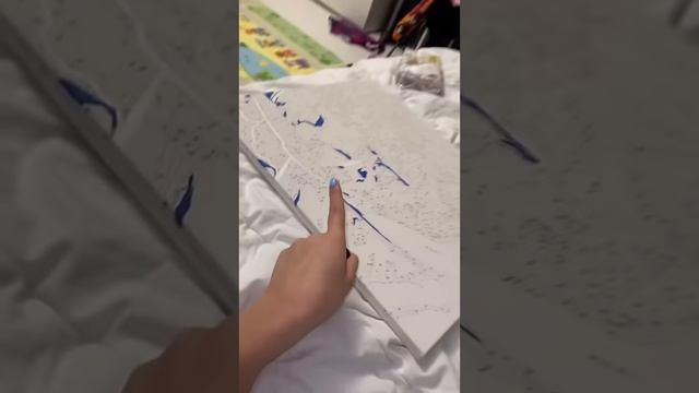 Рисую огромные картины по номерам #shorts смотреть онлайн