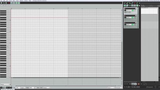 Настройка интерфейса Reaper для работы с MIDI смотреть онлайн