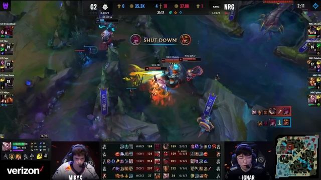 NRG Vs G2 Highlights Game 2 R4 Worlds Main Event 2023 NRG Vs G2 Esports By Onivia