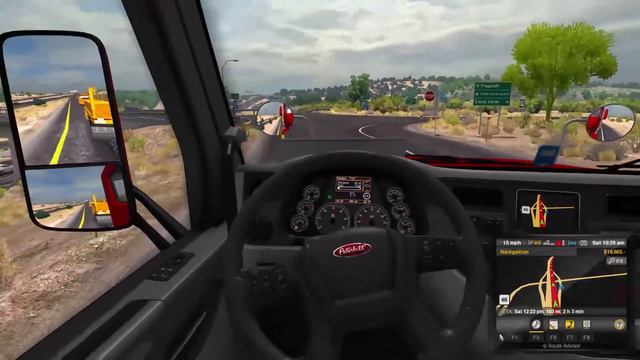 American Truck Simulator - Mobile Barrier to Grand Canyon Village, AZ смотреть онлайн