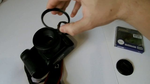 Переходник для светофильтров,посылка из Китая смотреть онлайн