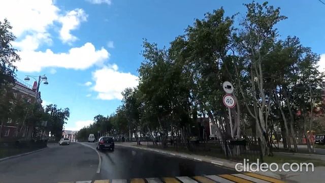 Часть 2. Кировск, Хибины, Мурманская область. Поездка по городу 01.07.2021. смотреть онлайн