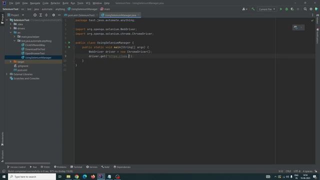 Selenium Introduced Selenium Manager | Selenium 4 Feature | Driver Executables NOT required смотреть онлайн