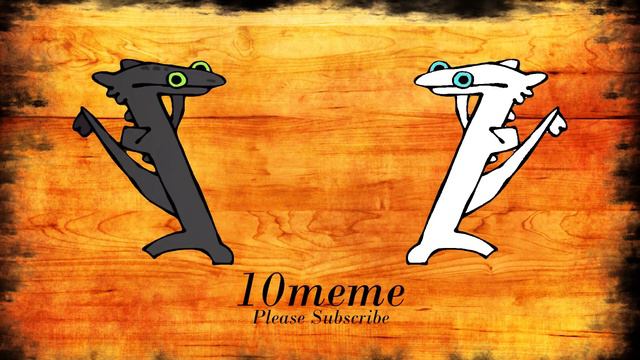 TOOTHLESS DRAGON DANCING MEME 10 HOURS смотреть онлайн