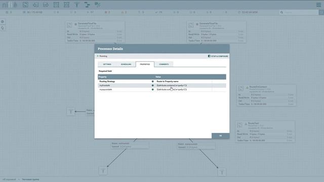 Apache NiFi  - RouteOnAttributes и RouteOnContent