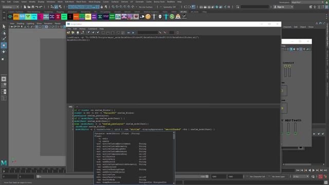 How to create facial GUI window in Maya [RUS] смотреть онлайн