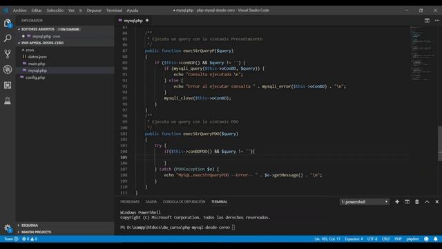 MySQL PHP desde cero 2 | ¿Cómo crear base de datos y tablas? MySQLi | PDO mysql_query | phpmyadmin смотреть онлайн