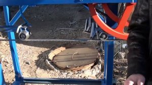 Регулируем уровень пилы на ленточной пилораме