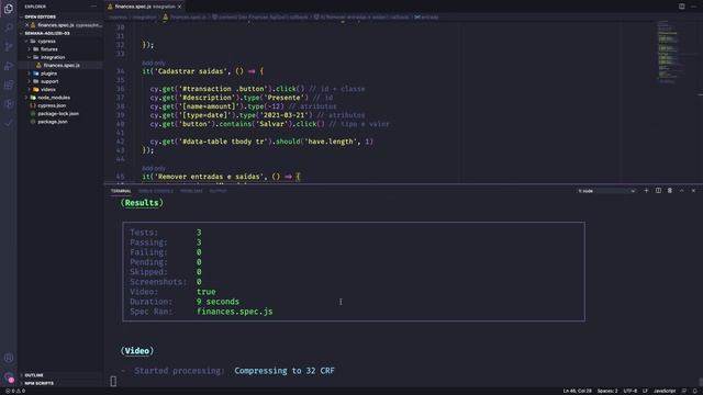 Cypress - explorando as configurações e execução modo headless | #Spark 07 смотреть онлайн
