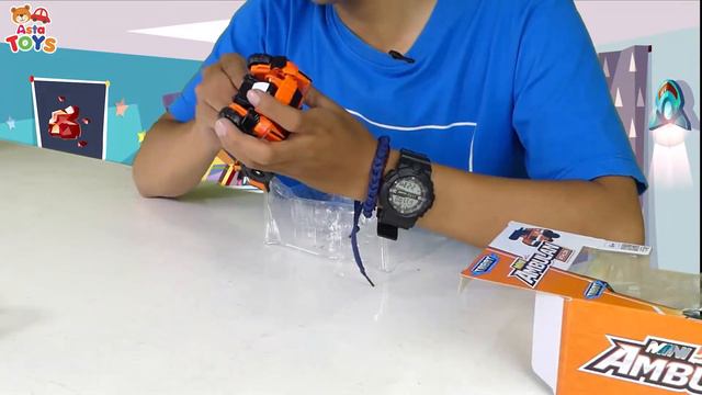 TOBOT VS MONSTER | UNBOXING TOBOT ATHLON JANGO DAN AMBULAN - ASTA TOYS смотреть онлайн