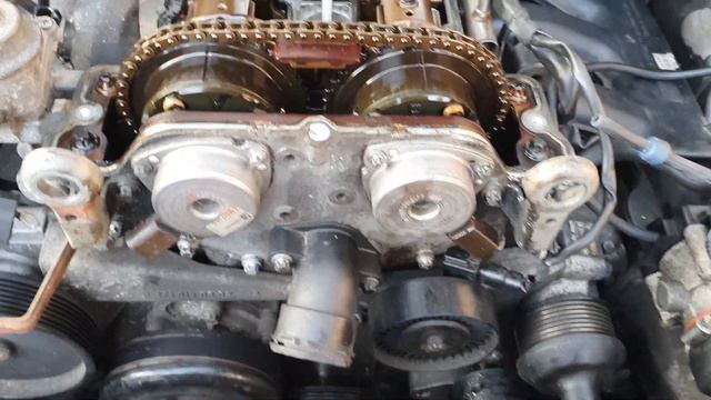 Mercedes w203 M271 Motor Steuerkette Nockenwellen verstellt Steuerkettenlänge Kompressor смотреть онлайн