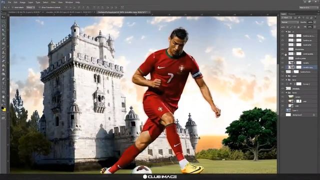 Speed Art (#Photoshop Cs6)- Cr7 | Club Image смотреть онлайн