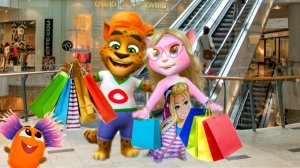 Мой Говорящий Том 2 Моя Говорящая Анджела #3 Ухаживаем за питомцем #Том_2 #Том