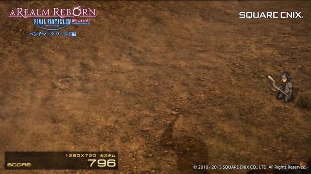 FFXIV 新生エオルゼア ベンチマーク　1280x720 最高品質もどき　GeForce 8600 GT смотреть онлайн