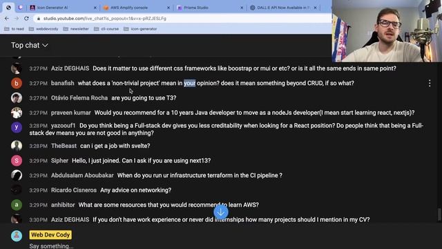 Working on Saas Side Project (Next.js, Tailwind, Prisma, Planetscsale, AI Dall-E) смотреть онлайн