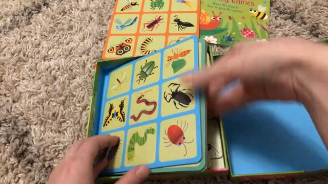 Usborne Bugs Matching Game смотреть онлайн