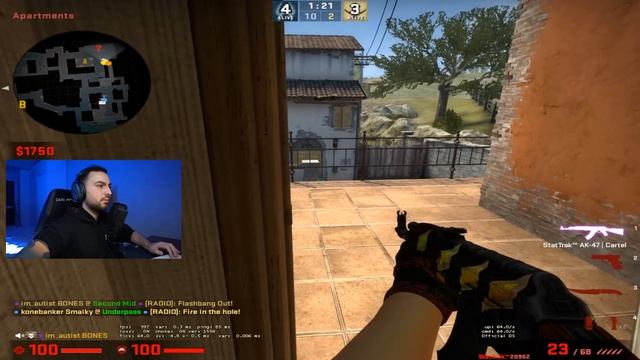 ИГРАЕМ С ТЕМ ЧТО ВЫПАДЕТ ИЗ КЕЙСА В CS:GO ft. Шок смотреть онлайн