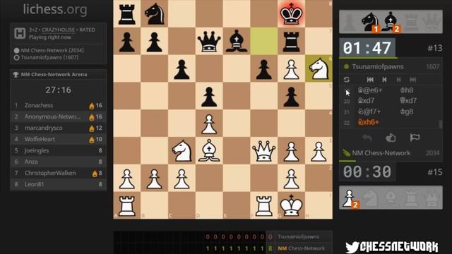 Crazyhouse Speed Chess Tournament [227] смотреть онлайн