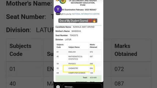 i teach Chemistry Only Not Physics ? Class 12th H.S.C Results Maharashtra Board смотреть онлайн