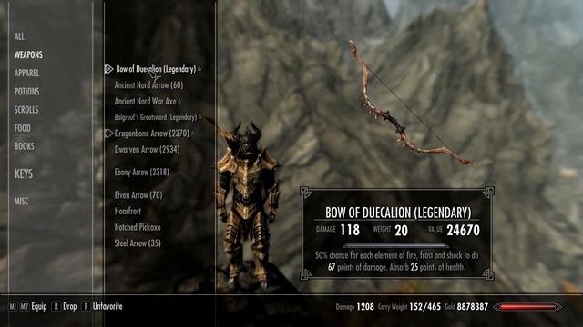 Skyrim Build Orc Heavy Archer смотреть онлайн