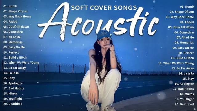 Best English Acoustic Love Songs Playlist 2023 | Soft Acoustic Cover Of Popular Love Songs