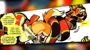 💜COMIC SNAKE VORE -furry snake swallows you, will you relax or will you resist?