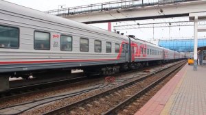 Прибытие ЭП1М-749 с поездом №310 Воркута — Адлер/Новороссийск