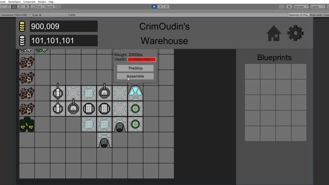 WIP space ship builder game смотреть онлайн