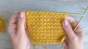 Очень простой узор спицами для вязания пальто и кардиганов.