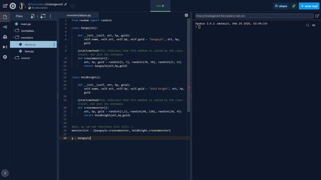Text Adventure Game #5: Creating Monster Types смотреть онлайн