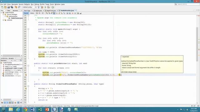 Java Test 01 Practice Test, part 3 смотреть онлайн
