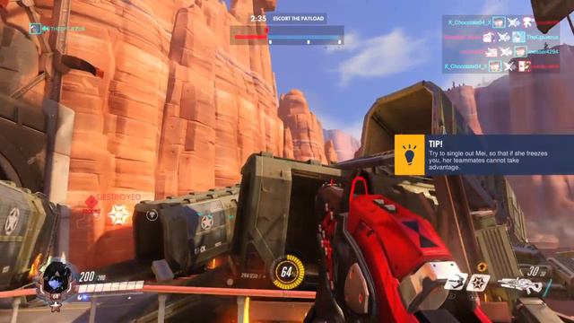 Overwatch Troll cake boss Widow Maker смотреть онлайн