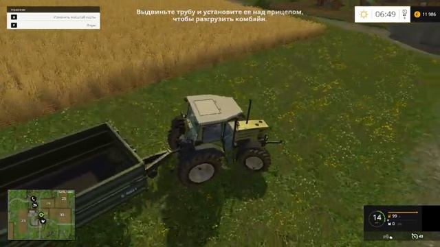 ОБЗОР ИГРЫ-Farming Simulator2015 смотреть онлайн