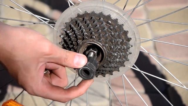 Замена трещотки на велосипеде