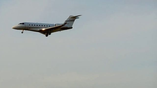 Аэропорт Шереметьево. Cамолёт Gulfstream G280, бортовой №: D-BKAT, а/к Stuttgarter Flugdienst.