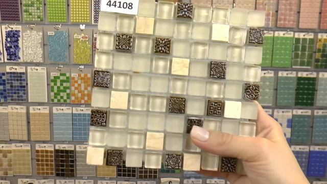 Мозаика из стекла, мрамора и полимера смотреть онлайн