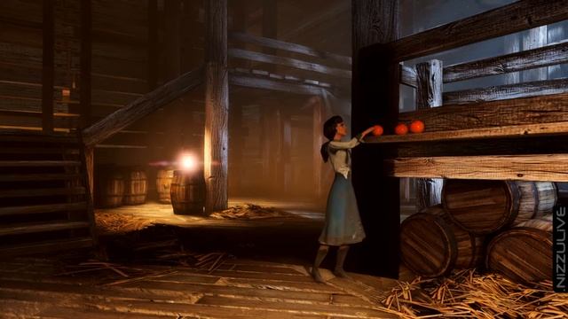 BioShock Infinite Elizabeth Sings Booker Plays Guitar In-Game Will The Circle Be Unbroken смотреть онлайн
