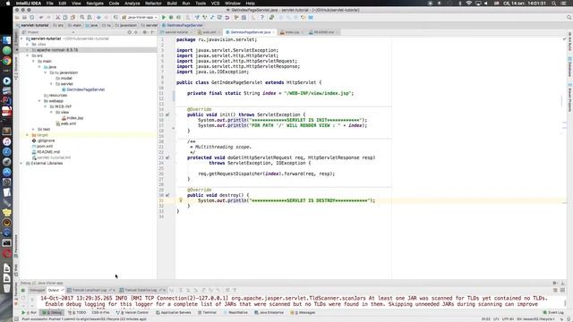 Java Servlets часть 2 Жизненный цикл смотреть онлайн