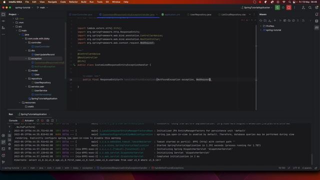 12. Spring boot for Beginners - Global Exception Handling @ControllerAdvice смотреть онлайн
