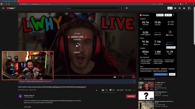 Worlds Longest City Name React смотреть онлайн