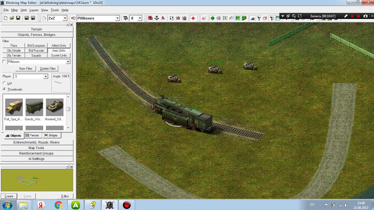 Блицкриг 1:Редактор Карт- обучение для новичков смотреть онлайн