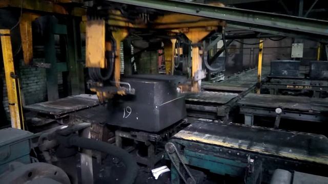 сборка форм на литейном конвейере смотреть онлайн