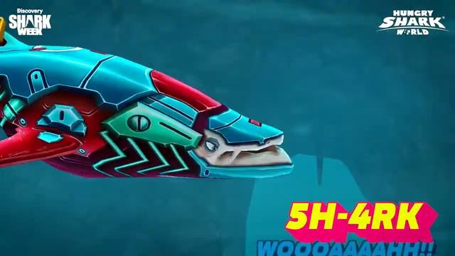 #SharkWeek: Hungry Shark Game- Exotic Skins