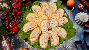 ЗАКУСОЧНЫЕ РУЛЕТЫ НА ПРАЗДНИЧНЫЙ СТОЛ.