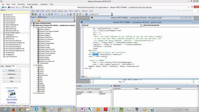 How to Send Text message SMS through Excel Macro VBA - Part 2 смотреть онлайн
