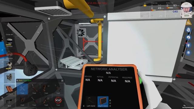 Stationeers: Фильтрация, турбины, печь, газовый генератор. смотреть онлайн