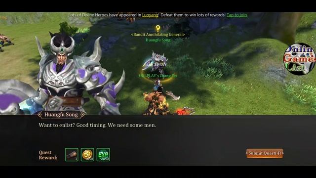 Dynasty Blade 2: ROTK Infinity Glory Gameplay (Android APK) смотреть онлайн
