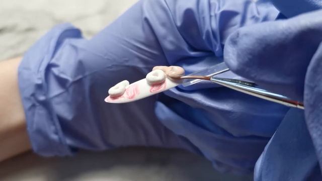 ЛЕПКА 4D гелем ? ПОНЧИКИ на ногтях ? ВКУСНЫЙ ДИЗАЙН ногтей ? смотреть онлайн