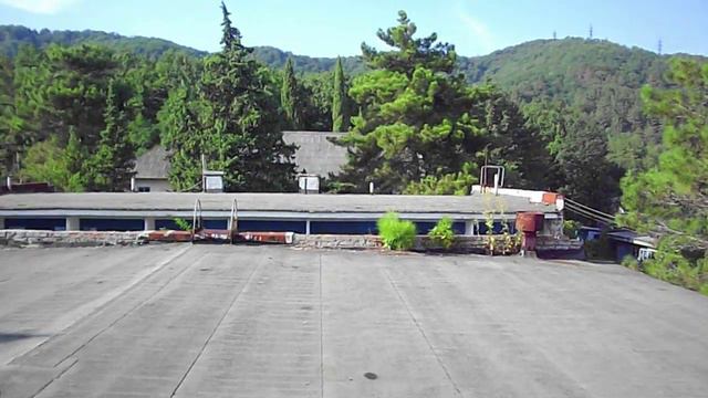 Заброшеный санаторий в пос. Ольгинка Краснодарский край. Август 2014 год.